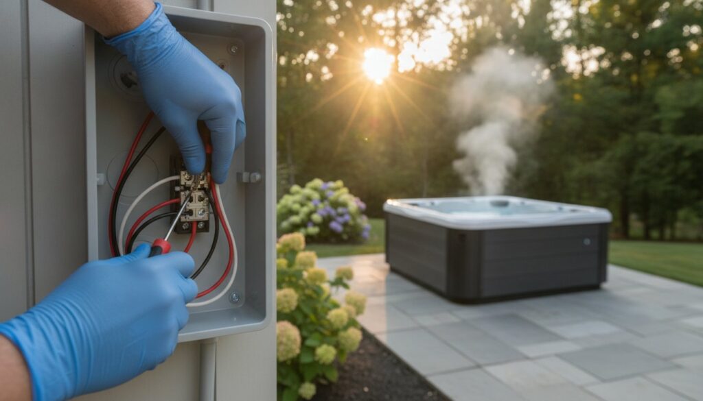 Professional Hot Tub Wiring in Belleville: Why Hiring a Licensed Electrician Matters