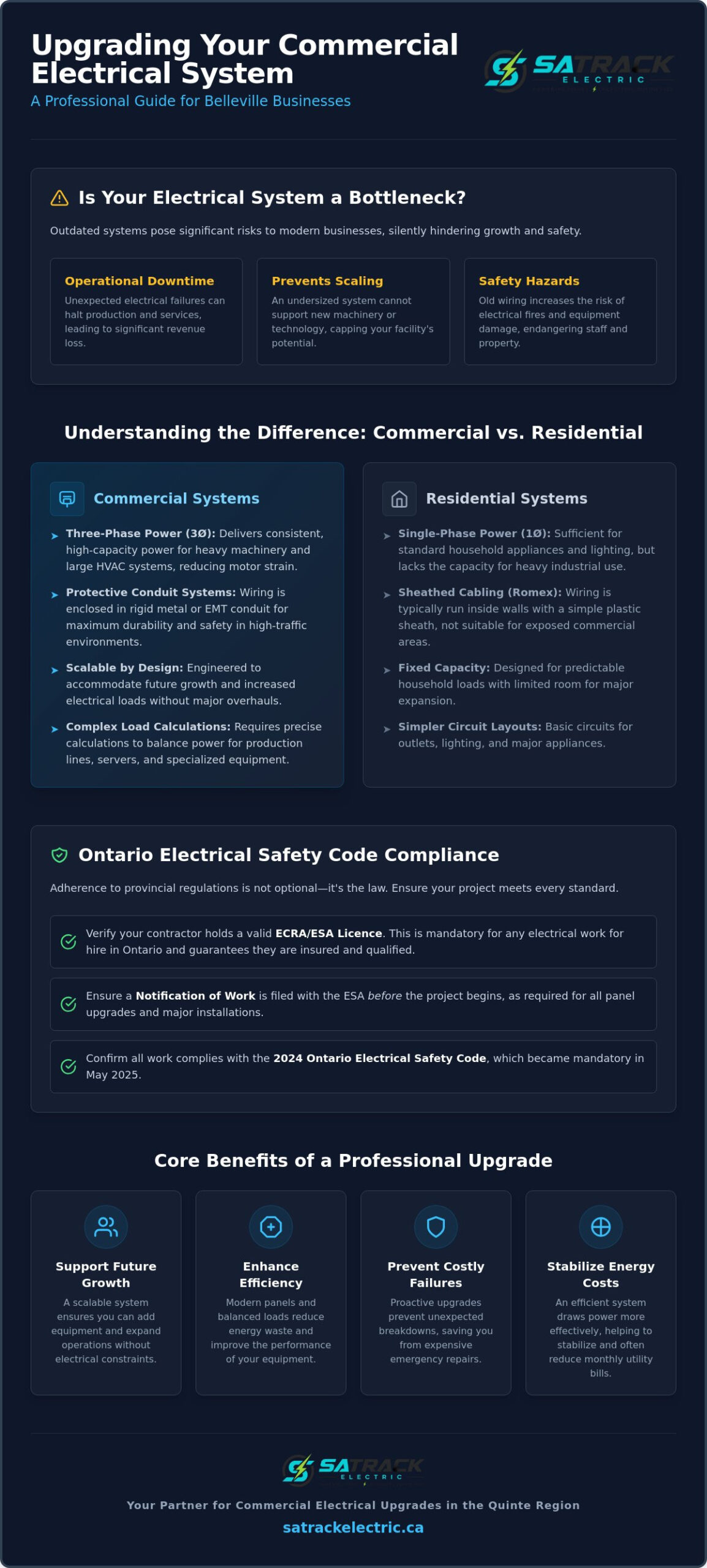 Commercial Electrician in Belleville: A Business Owner’s Guide to Professional Services