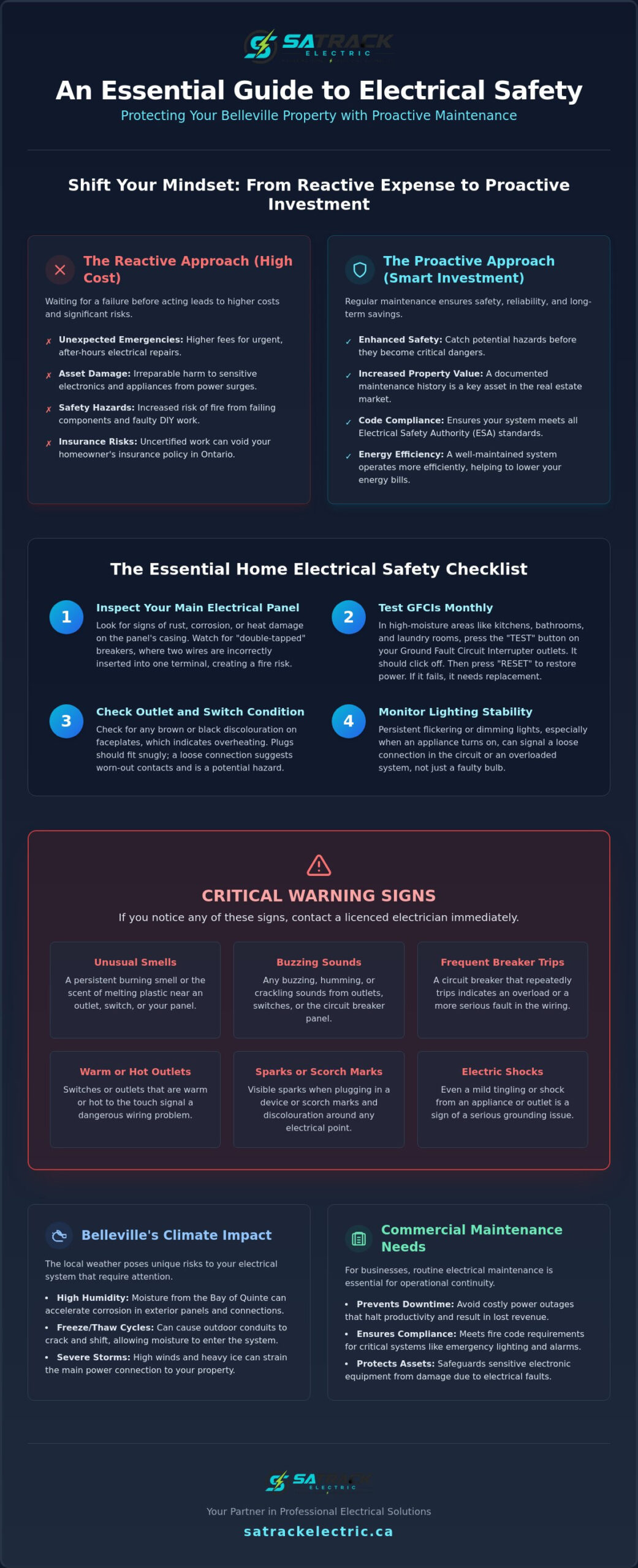 Electrical Repairs in Belleville: The Professional Maintenance & Safety Checklist