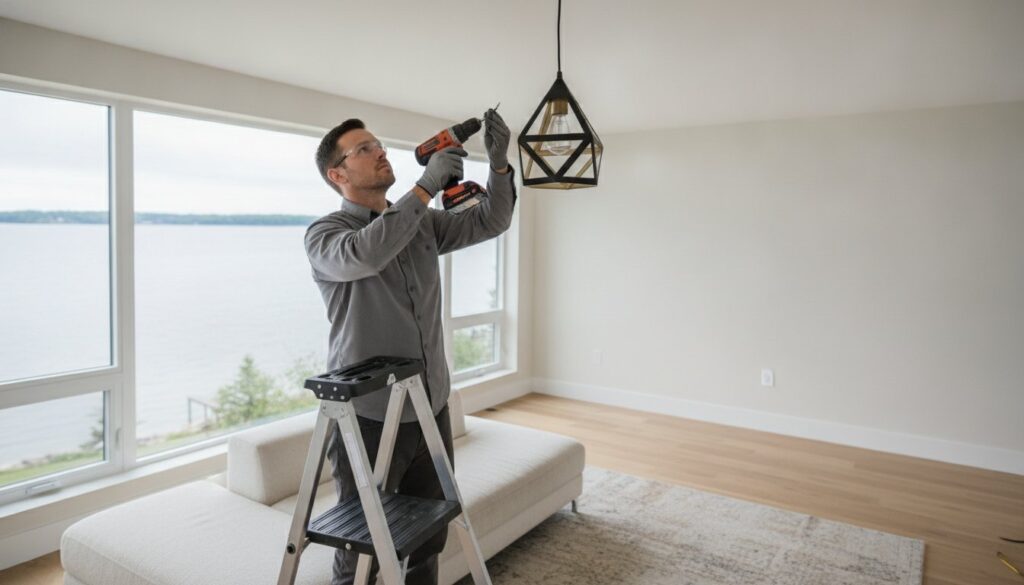 Light Fixture Installation in Belleville & Quinte West