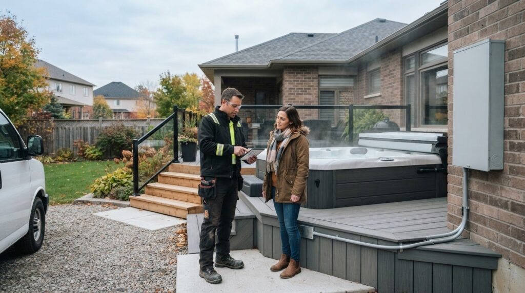 Hot Tub Dedicated Circuit in Ontario: What Homeowners Need to Know